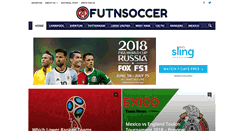 Desktop Screenshot of futnsoccer.com