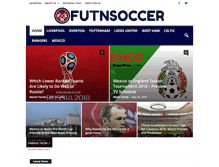 Tablet Screenshot of futnsoccer.com